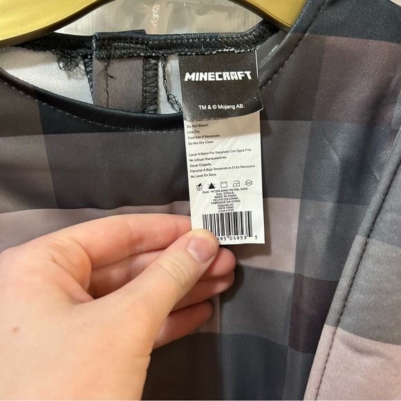 Disguise Boys Minecraft Steve in Netherite Armor Halloween Costume Multiple Size - Picture 3 of 12